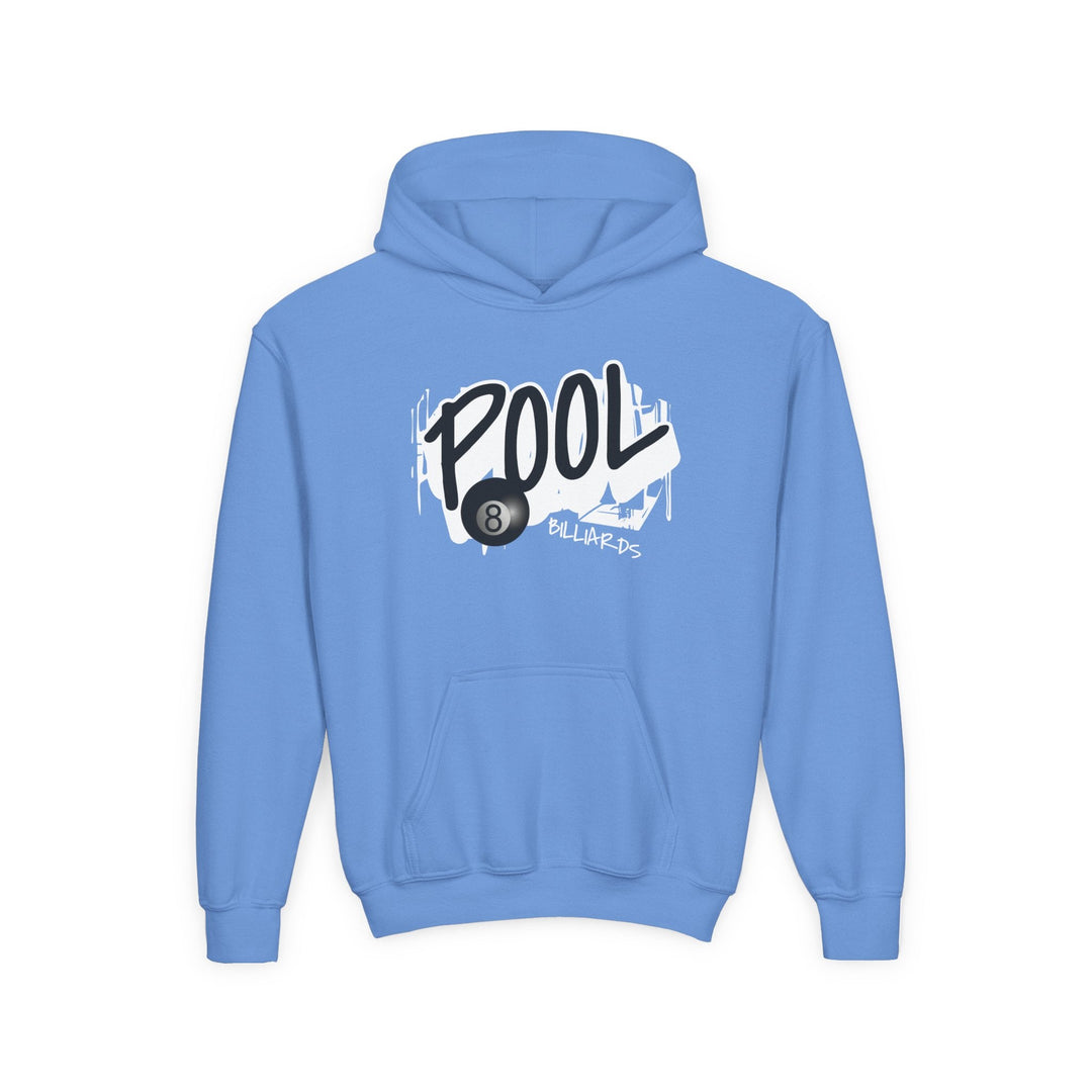 Pool - 8 Ball Billiards Streetwear - Unisex Youth Pullover Hoodie - BFLY BILLIARDS