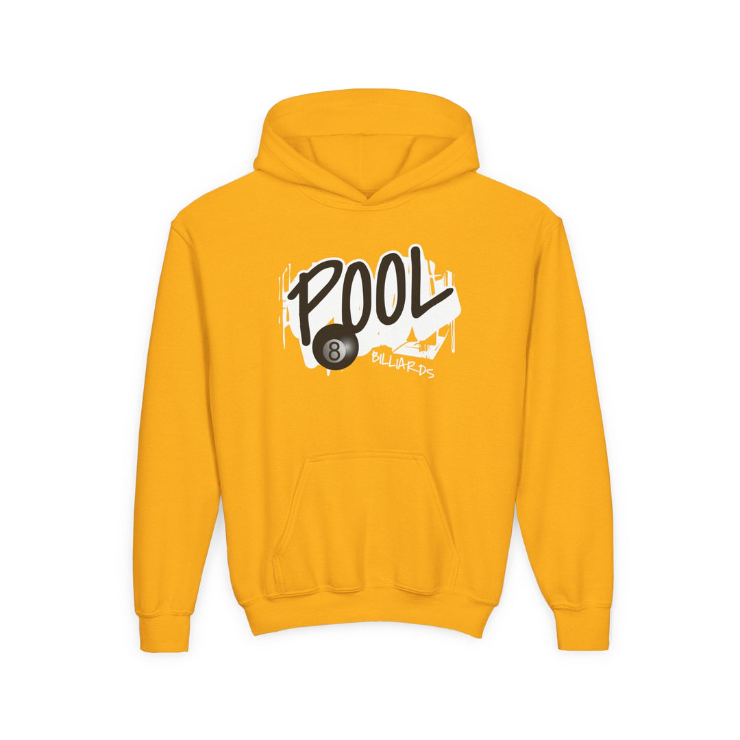 Pool - 8 Ball Billiards Streetwear - Unisex Youth Pullover Hoodie - BFLY BILLIARDS