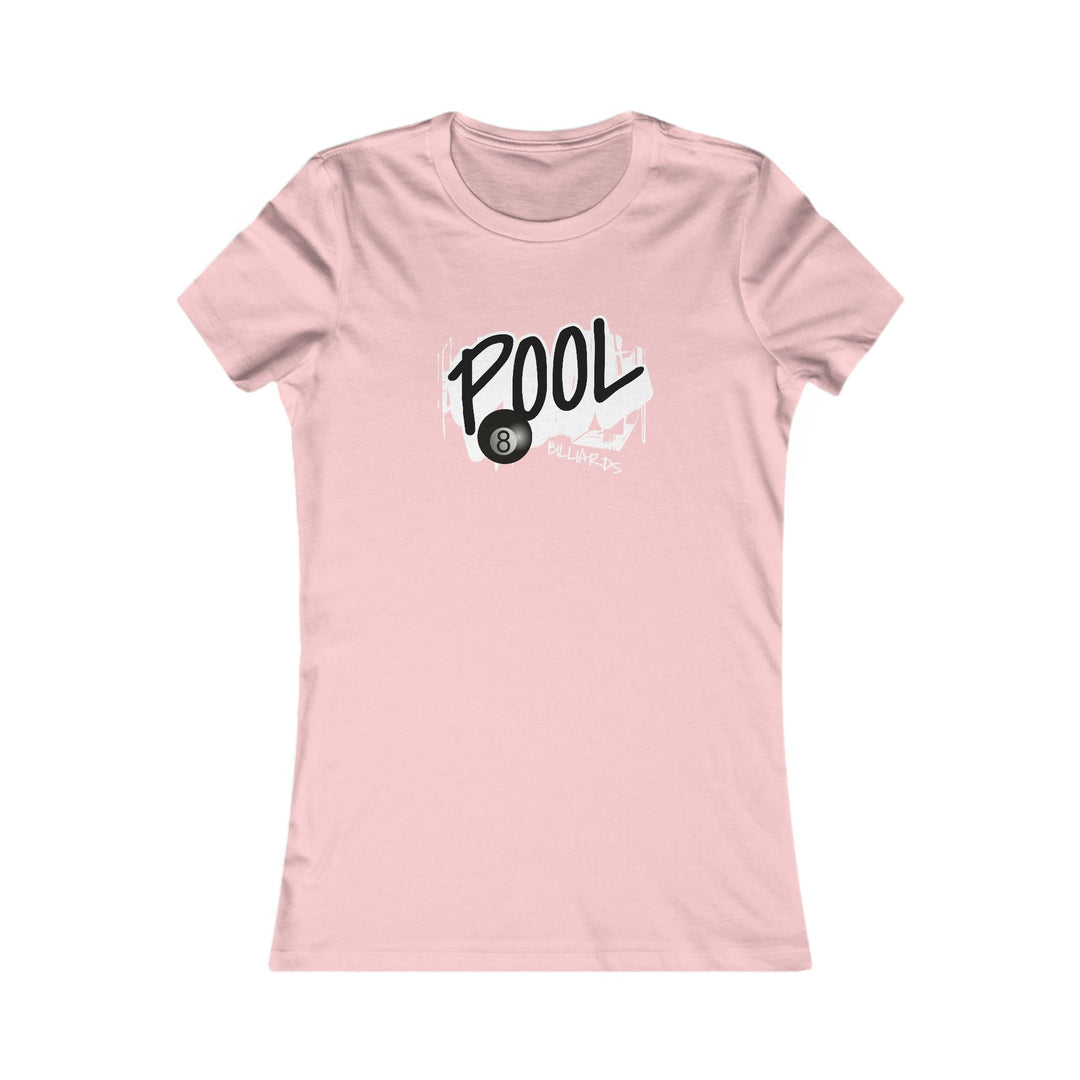 Pool - 8 Ball Billiards Streetwear - Women's Fitted Tee - BFLY BILLIARDS