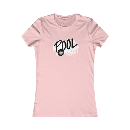 Pool - 8 Ball Billiards Streetwear - Women's Fitted Tee - BFLY BILLIARDS