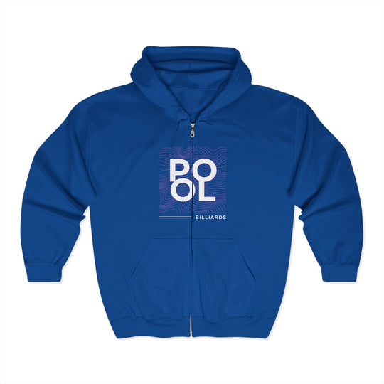 Pool - Billiard Frequency - Full Zip Hoodie - BFLY BILLIARDS