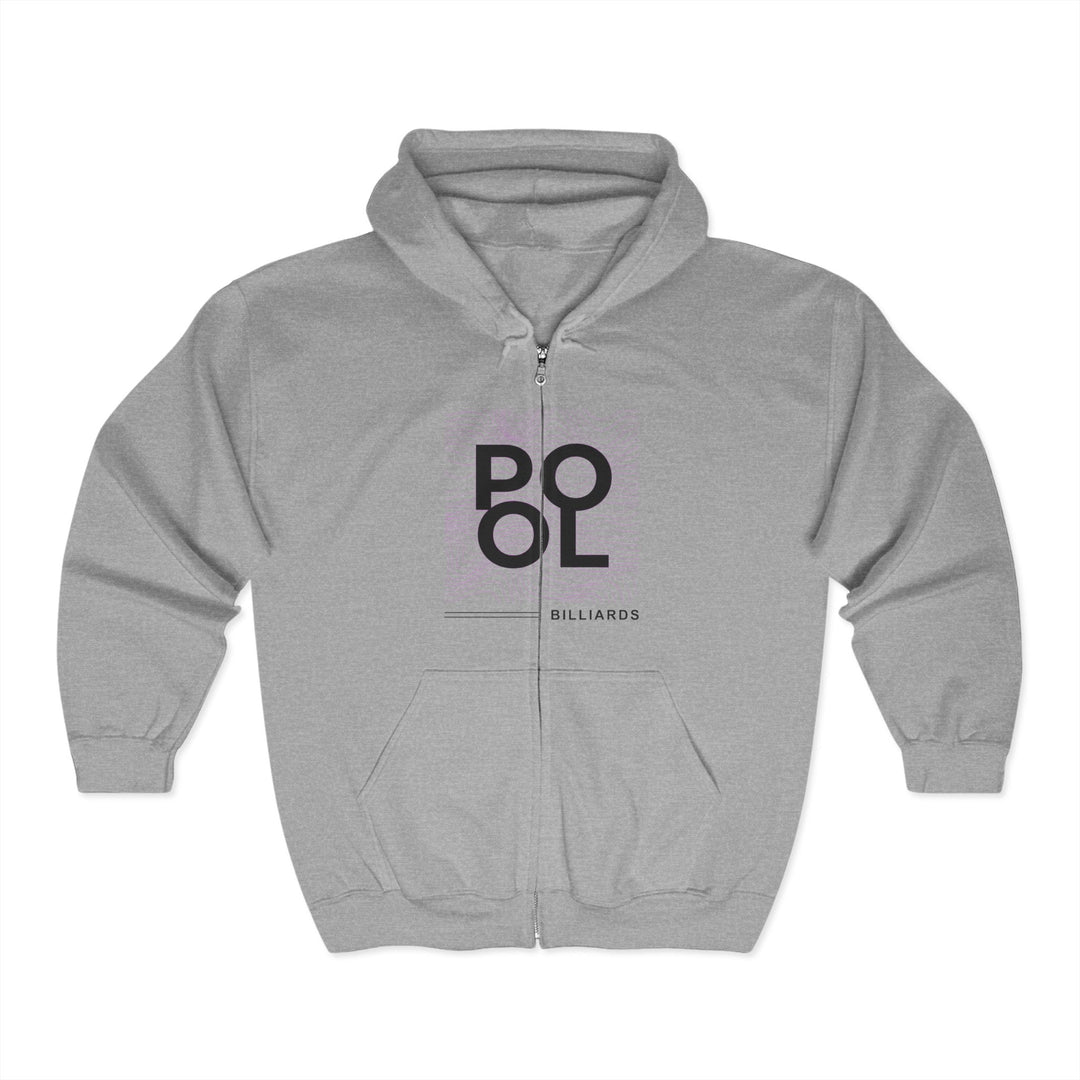 Pool - Billiard Frequency - Full Zip Hoodie - BFLY BILLIARDS