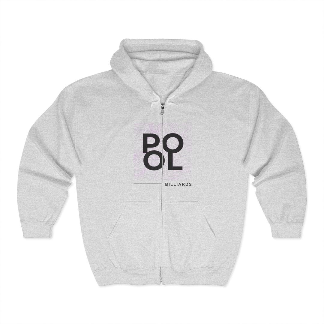 Pool - Billiard Frequency - Full Zip Hoodie - BFLY BILLIARDS