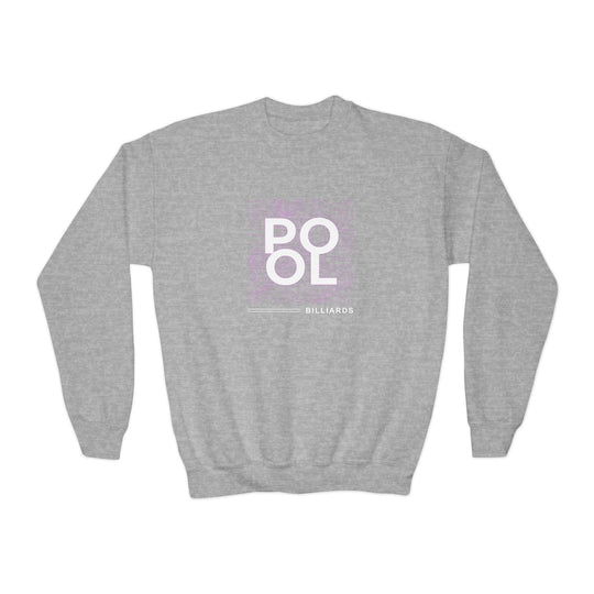 Pool - Billiard Frequency - Unisex Youth Crewneck Sweatshirt - BFLY BILLIARDS