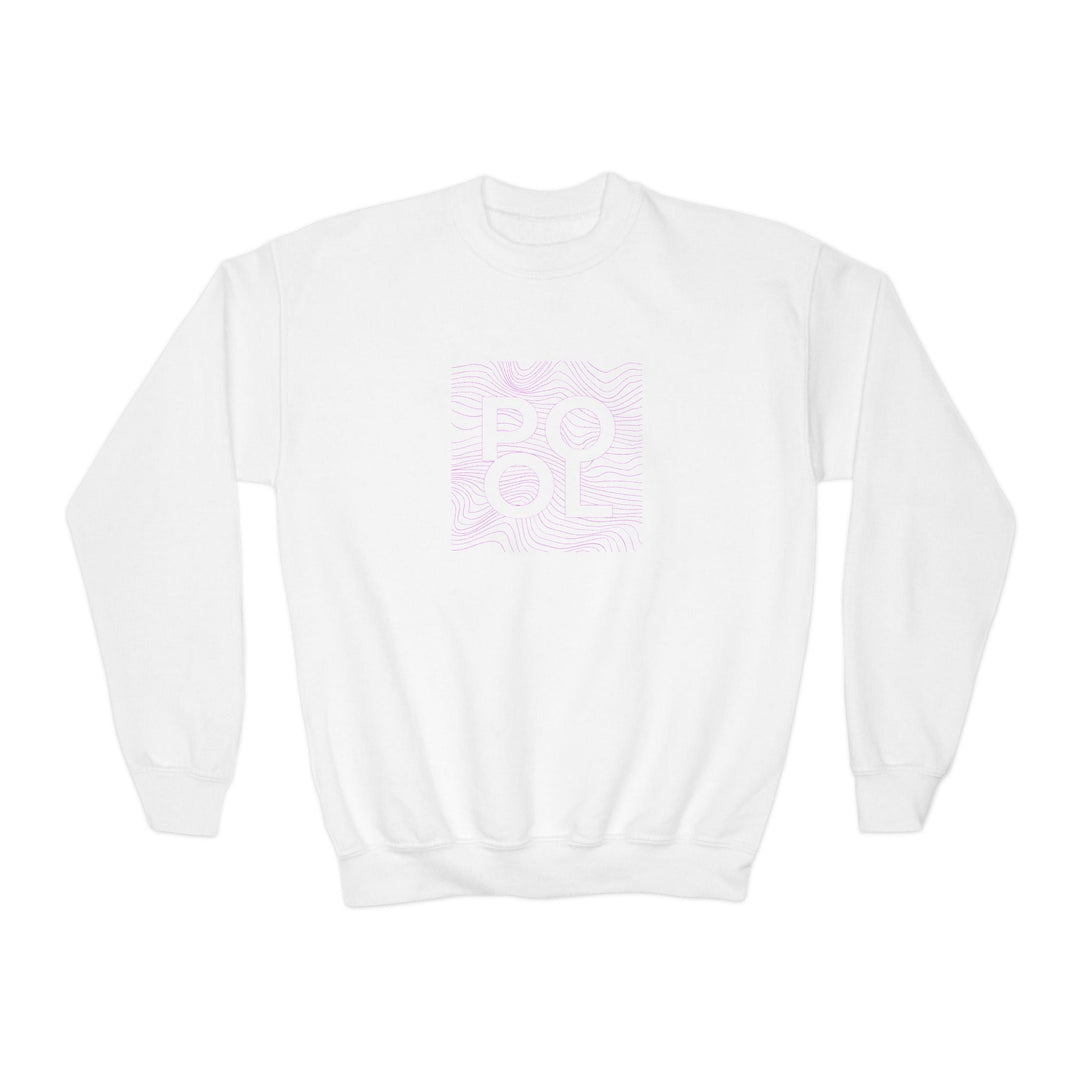Pool - Billiard Frequency - Unisex Youth Crewneck Sweatshirt - BFLY BILLIARDS
