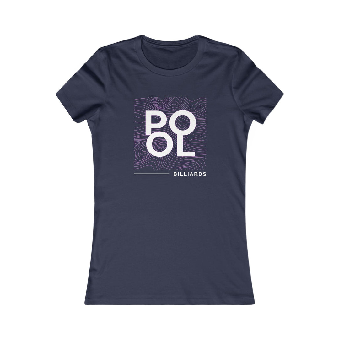 Pool - Billiard Frequency - Women's Fitted Tee - BFLY BILLIARDS