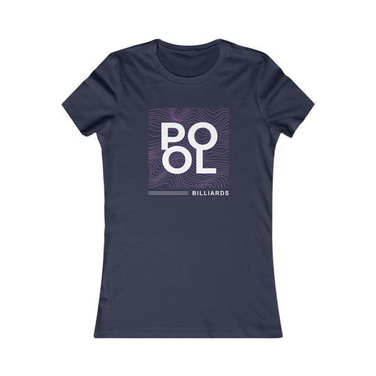 Pool - Billiard Frequency - Women's Fitted Tee - BFLY BILLIARDS