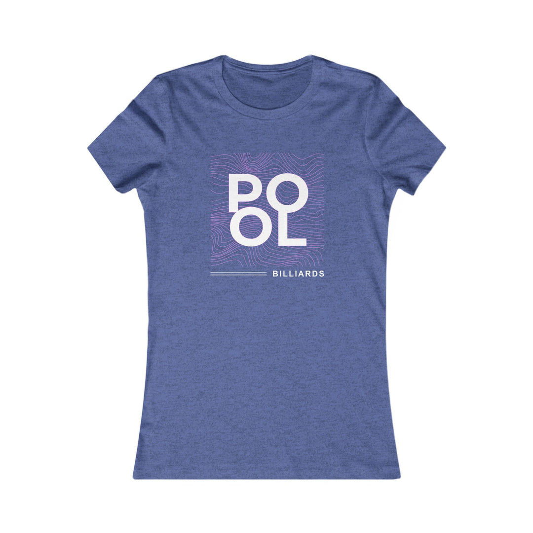 Pool - Billiard Frequency - Women's Fitted Tee - BFLY BILLIARDS