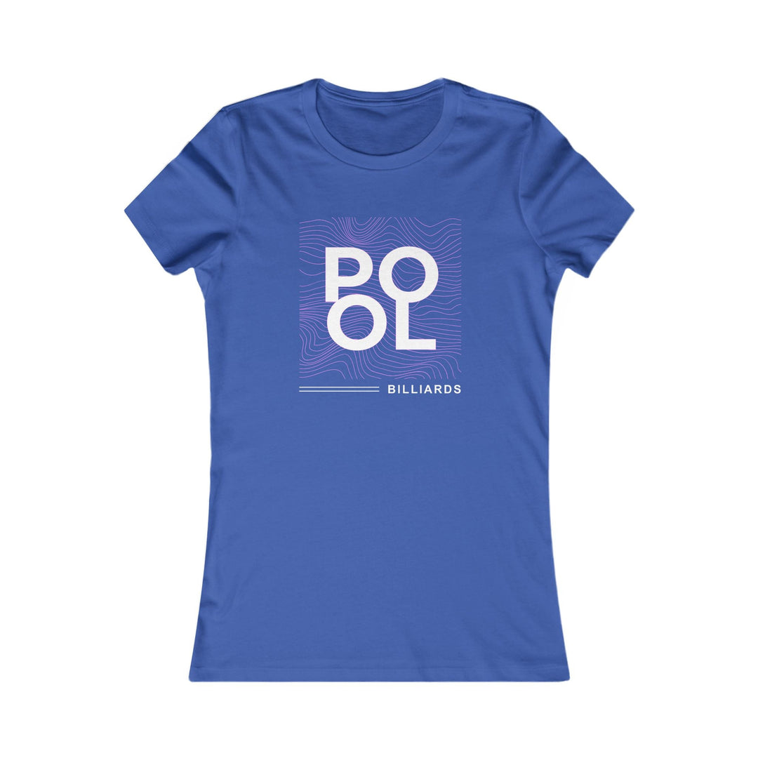 Pool - Billiard Frequency - Women's Fitted Tee - BFLY BILLIARDS