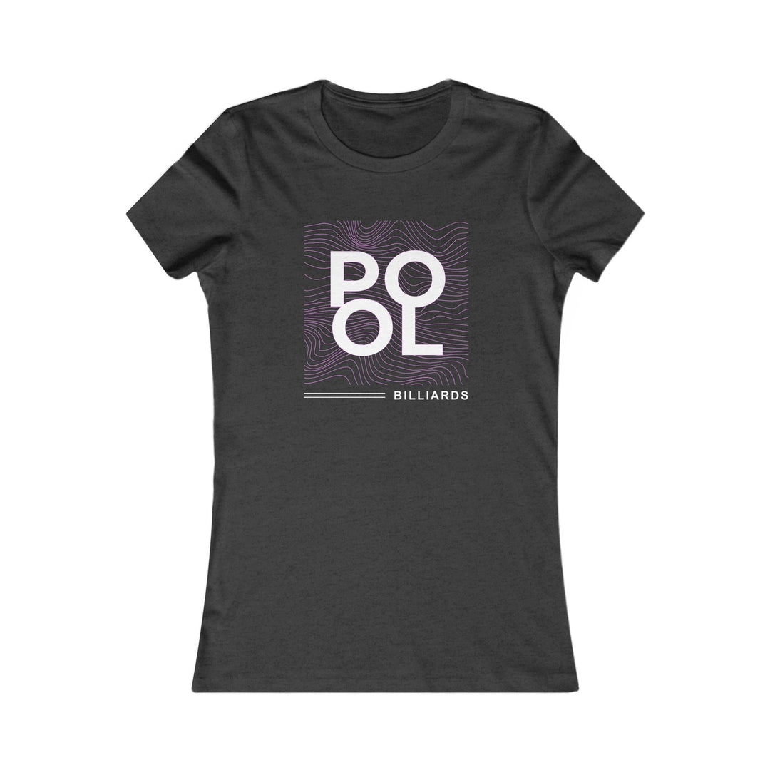 Pool - Billiard Frequency - Women's Fitted Tee - BFLY BILLIARDS