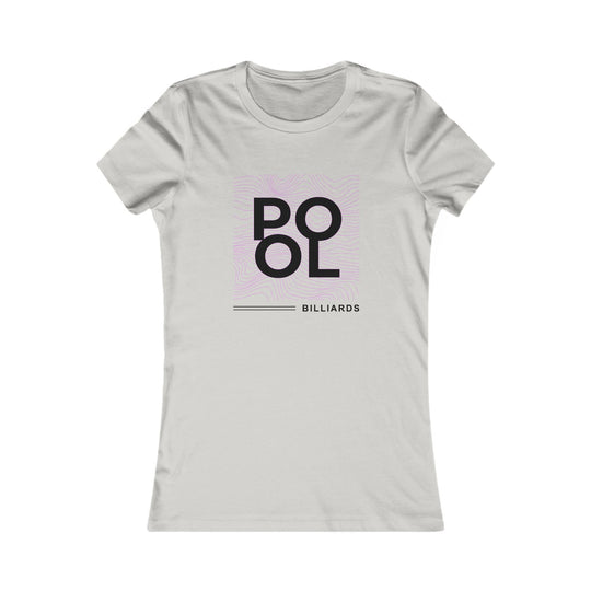 Pool - Billiard Frequency - Women's Fitted Tee - BFLY BILLIARDS