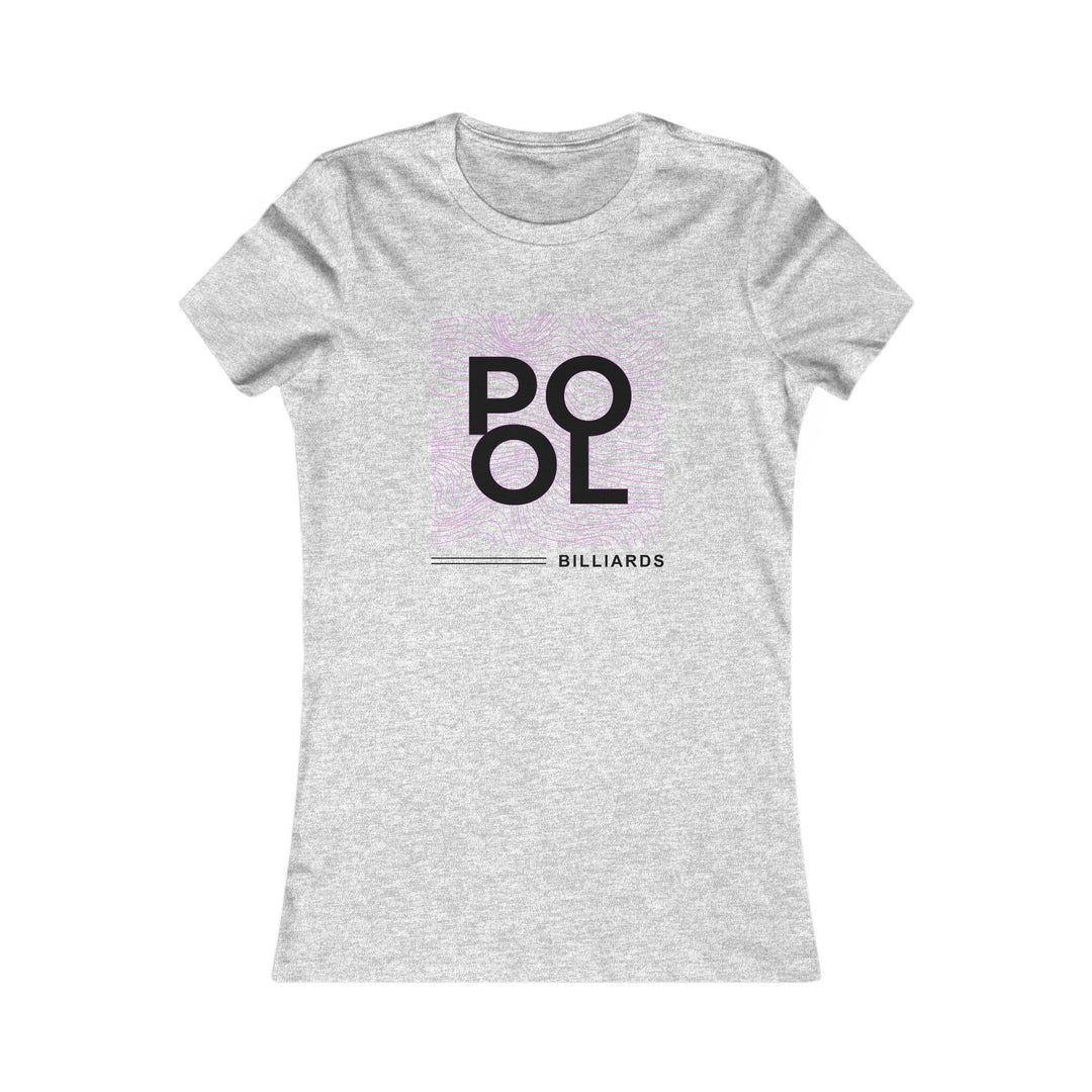 Pool - Billiard Frequency - Women's Fitted Tee - BFLY BILLIARDS