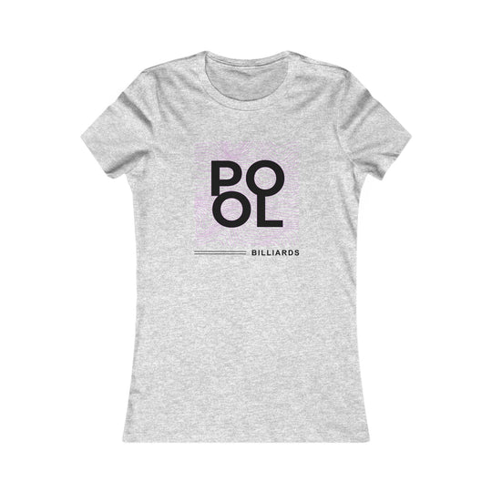 Pool - Billiard Frequency - Women's Fitted Tee - BFLY BILLIARDS