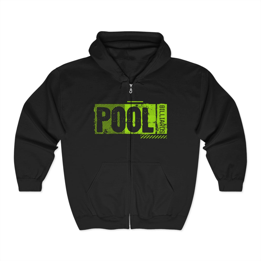 Pool - Billiards - Full Zip Hoodie - BFLY BILLIARDS