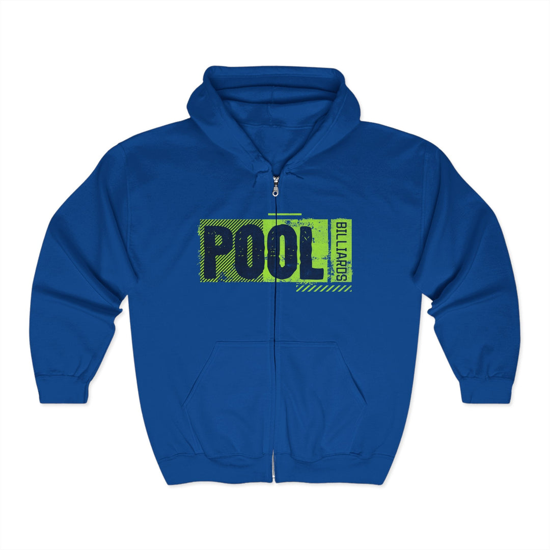 Pool - Billiards - Full Zip Hoodie - BFLY BILLIARDS