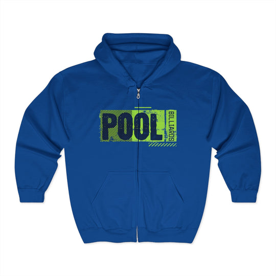 Pool - Billiards - Full Zip Hoodie - BFLY BILLIARDS