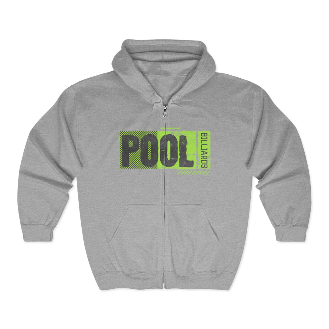 Pool - Billiards - Full Zip Hoodie - BFLY BILLIARDS