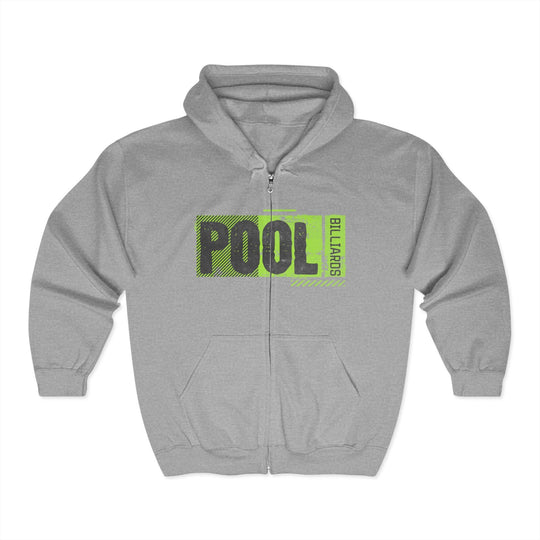 Pool - Billiards - Full Zip Hoodie - BFLY BILLIARDS