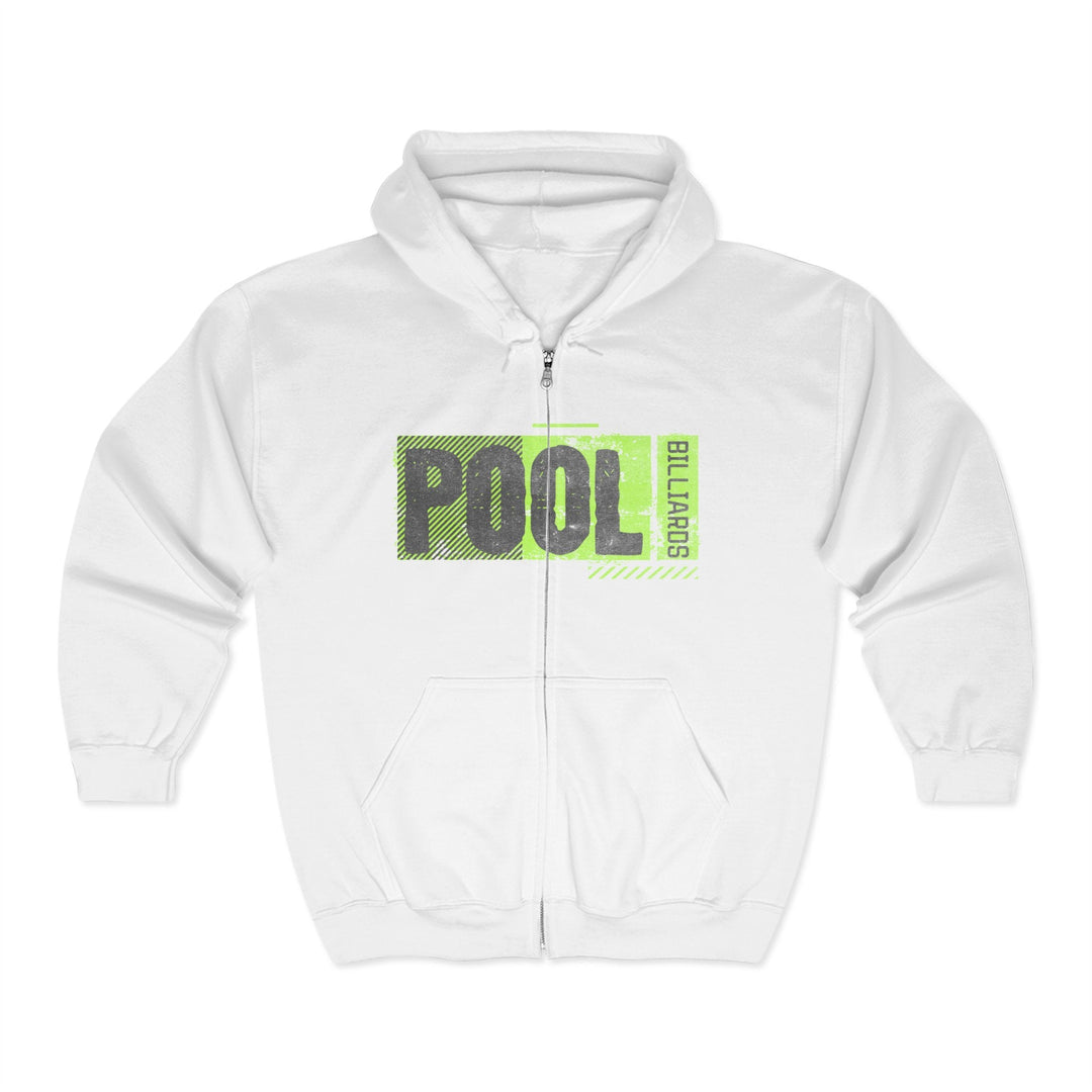 Pool - Billiards - Full Zip Hoodie - BFLY BILLIARDS