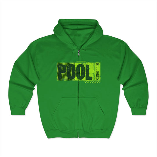 Pool - Billiards - Full Zip Hoodie - BFLY BILLIARDS