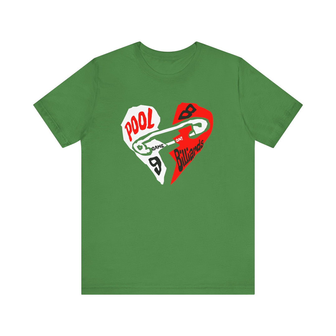 Pool - Billiards - Mended Heart - Unisex Softstyle Tee - BFLY BILLIARDS