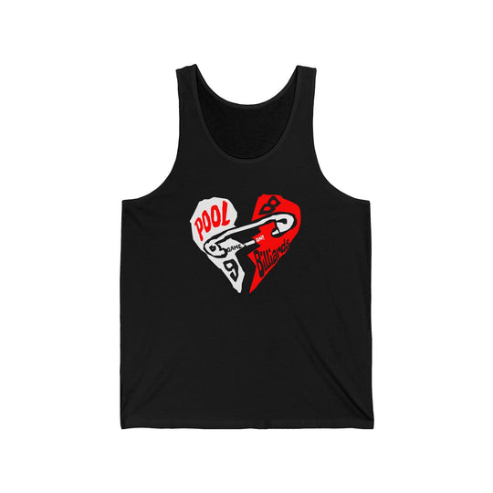Pool - Billiards - Mended Heart - Unisex Tank Top - BFLY BILLIARDS