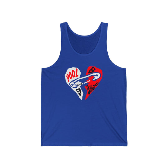 Pool - Billiards - Mended Heart - Unisex Tank Top - BFLY BILLIARDS