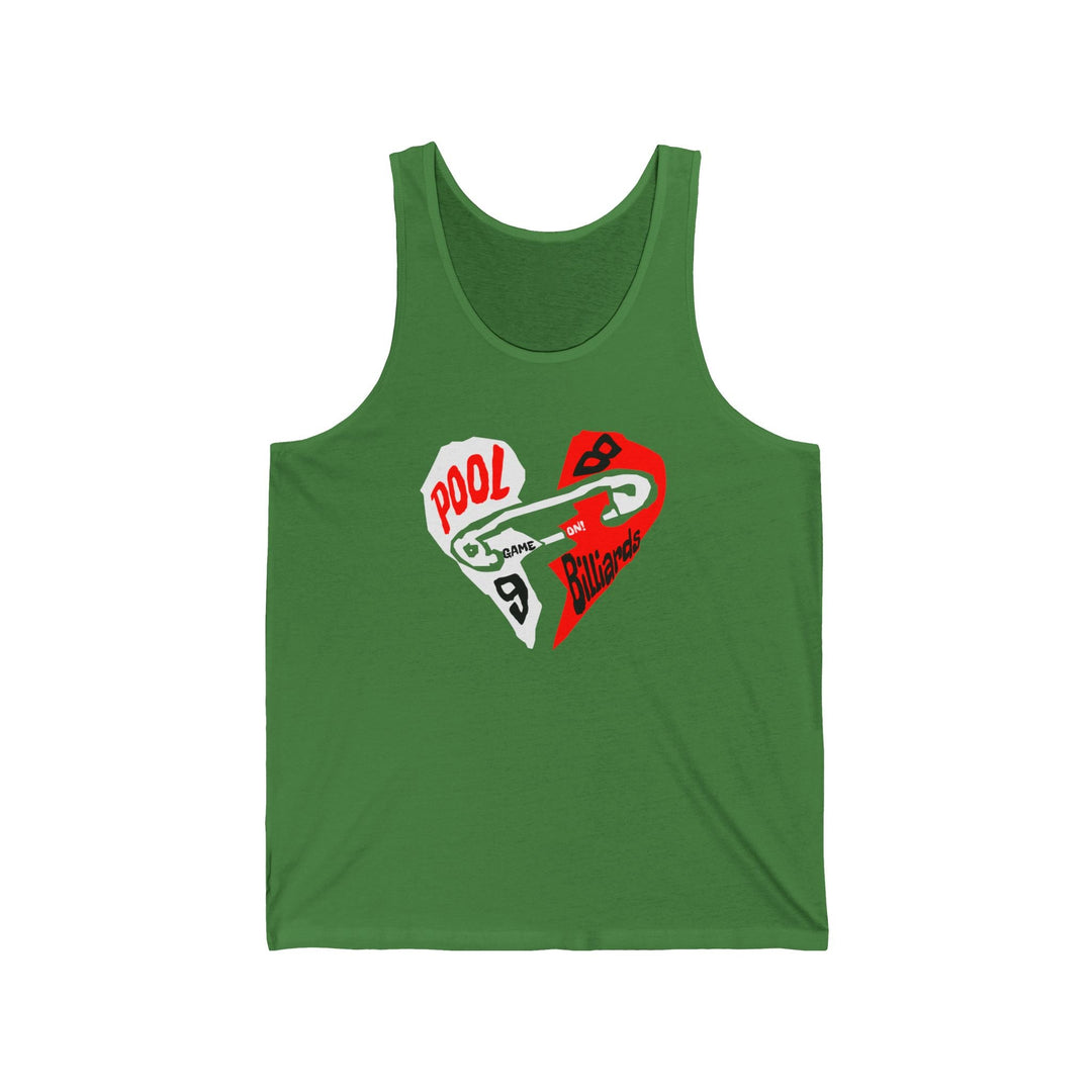 Pool - Billiards - Mended Heart - Unisex Tank Top - BFLY BILLIARDS