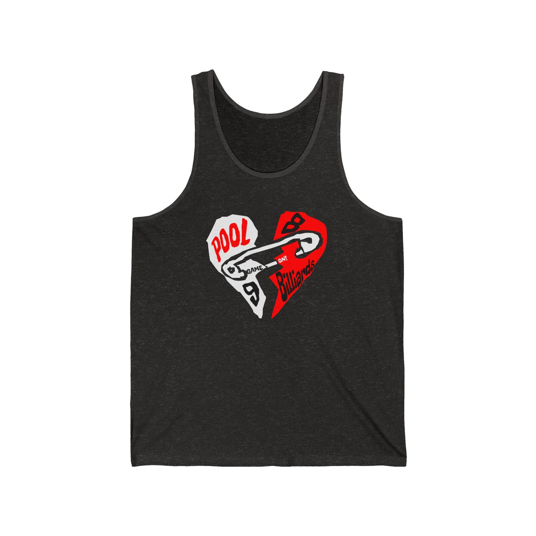 Pool - Billiards - Mended Heart - Unisex Tank Top - BFLY BILLIARDS