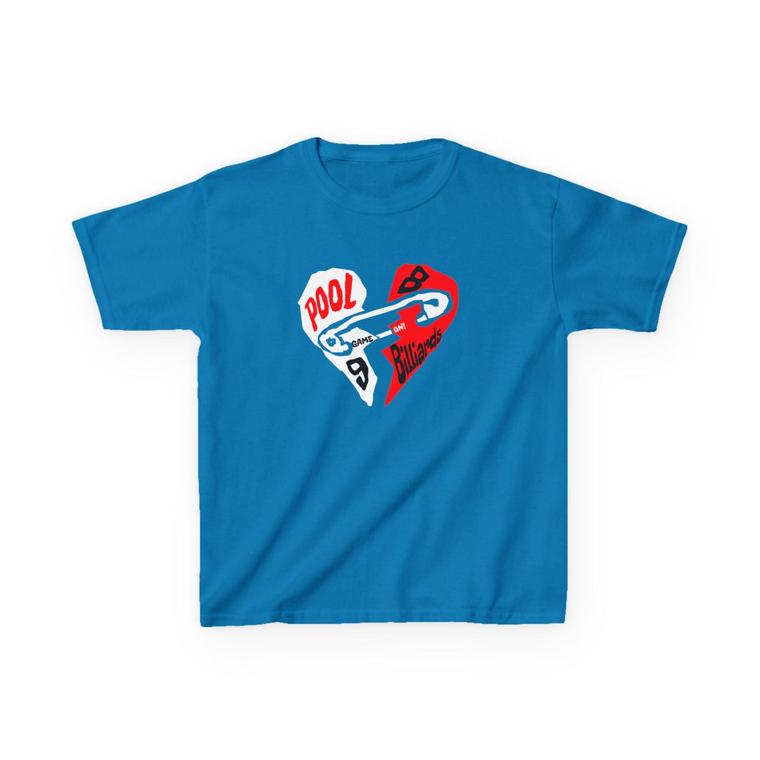 Pool - Billiards - Mended Heart - Youth Cotton Tee - BFLY BILLIARDS