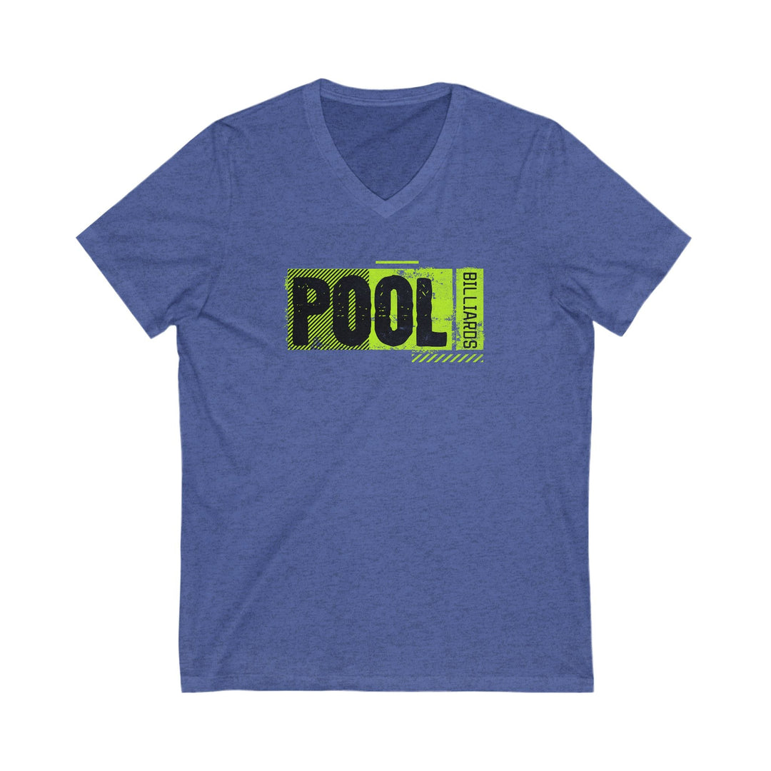 Pool - Billiards - Unisex V - Neck Tee - BFLY BILLIARDS