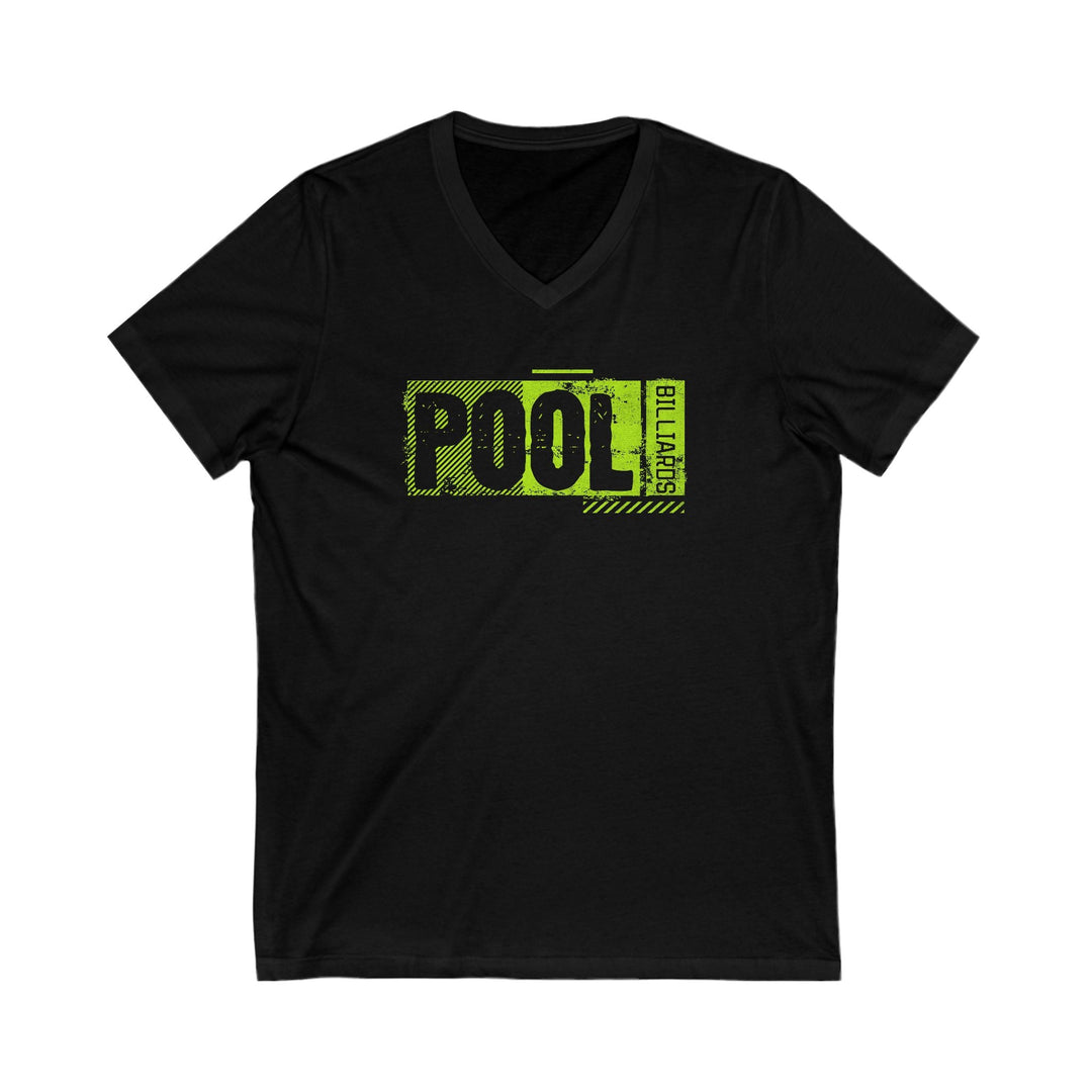 Pool - Billiards - Unisex V - Neck Tee - BFLY BILLIARDS