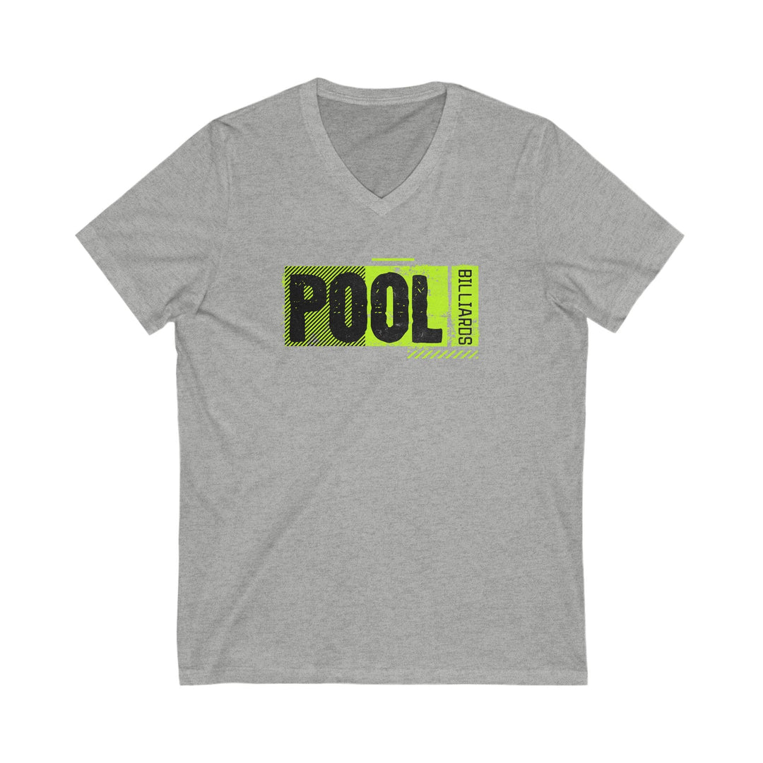Pool - Billiards - Unisex V - Neck Tee - BFLY BILLIARDS