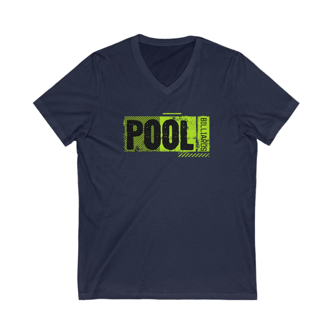 Pool - Billiards - Unisex V - Neck Tee - BFLY BILLIARDS
