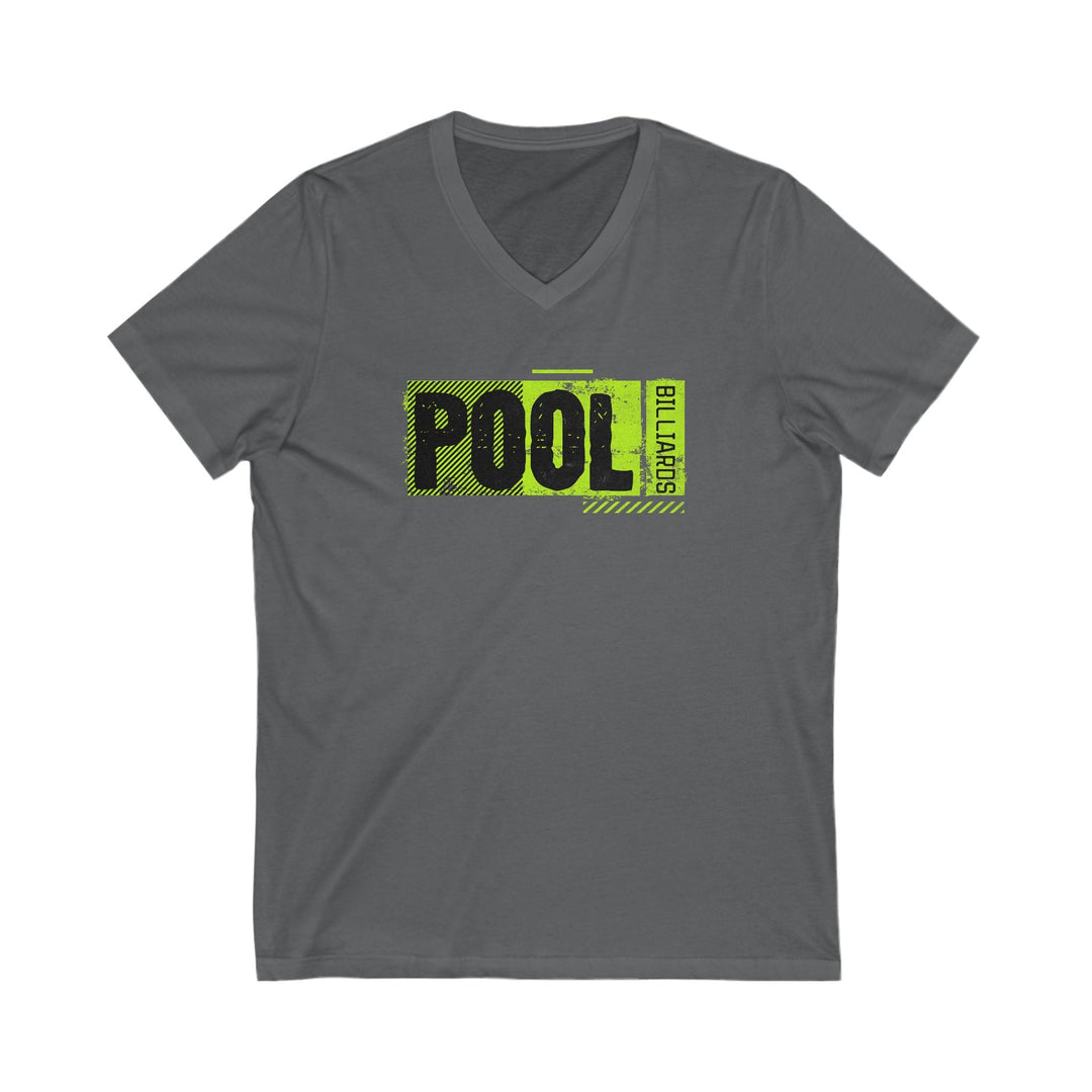 Pool - Billiards - Unisex V - Neck Tee - BFLY BILLIARDS