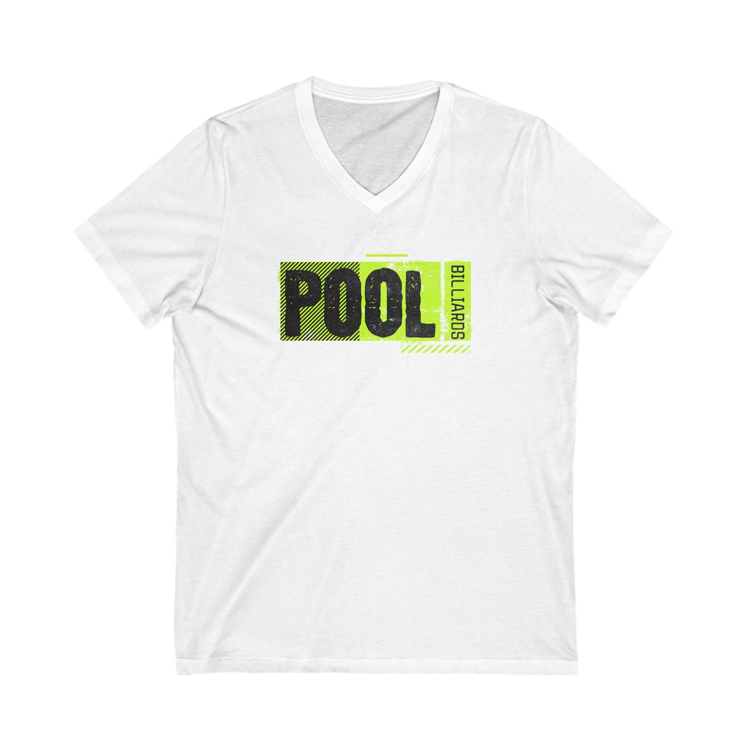 Pool - Billiards - Unisex V - Neck Tee - BFLY BILLIARDS