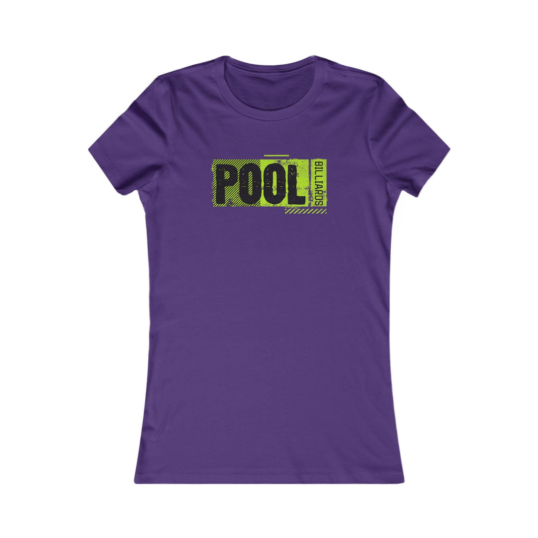 Pool - Billiards - Women's Fitted Tee - BFLY BILLIARDS