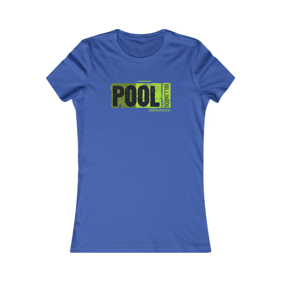 Pool - Billiards - Women's Fitted Tee - BFLY BILLIARDS