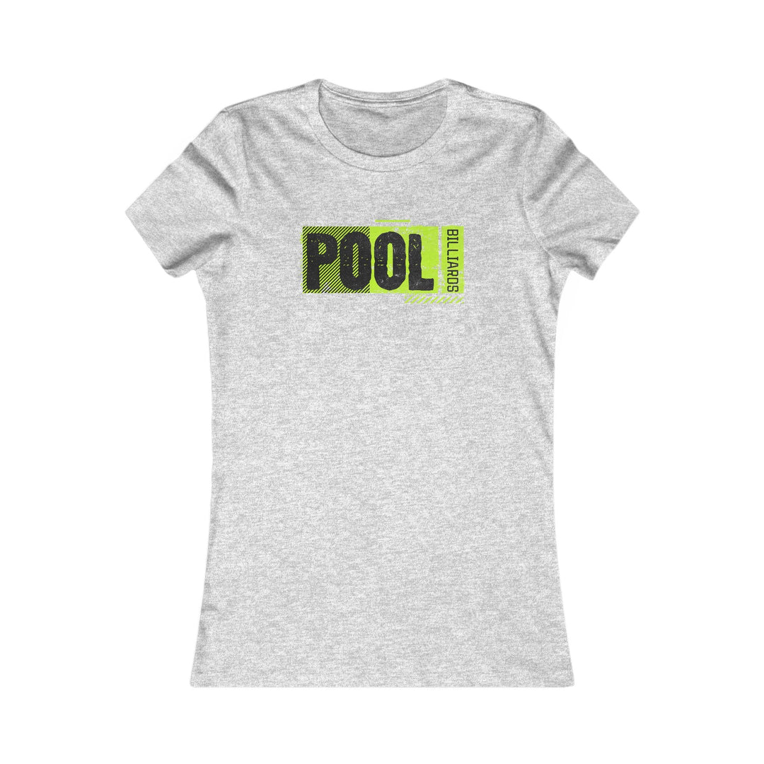 Pool - Billiards - Women's Fitted Tee - BFLY BILLIARDS