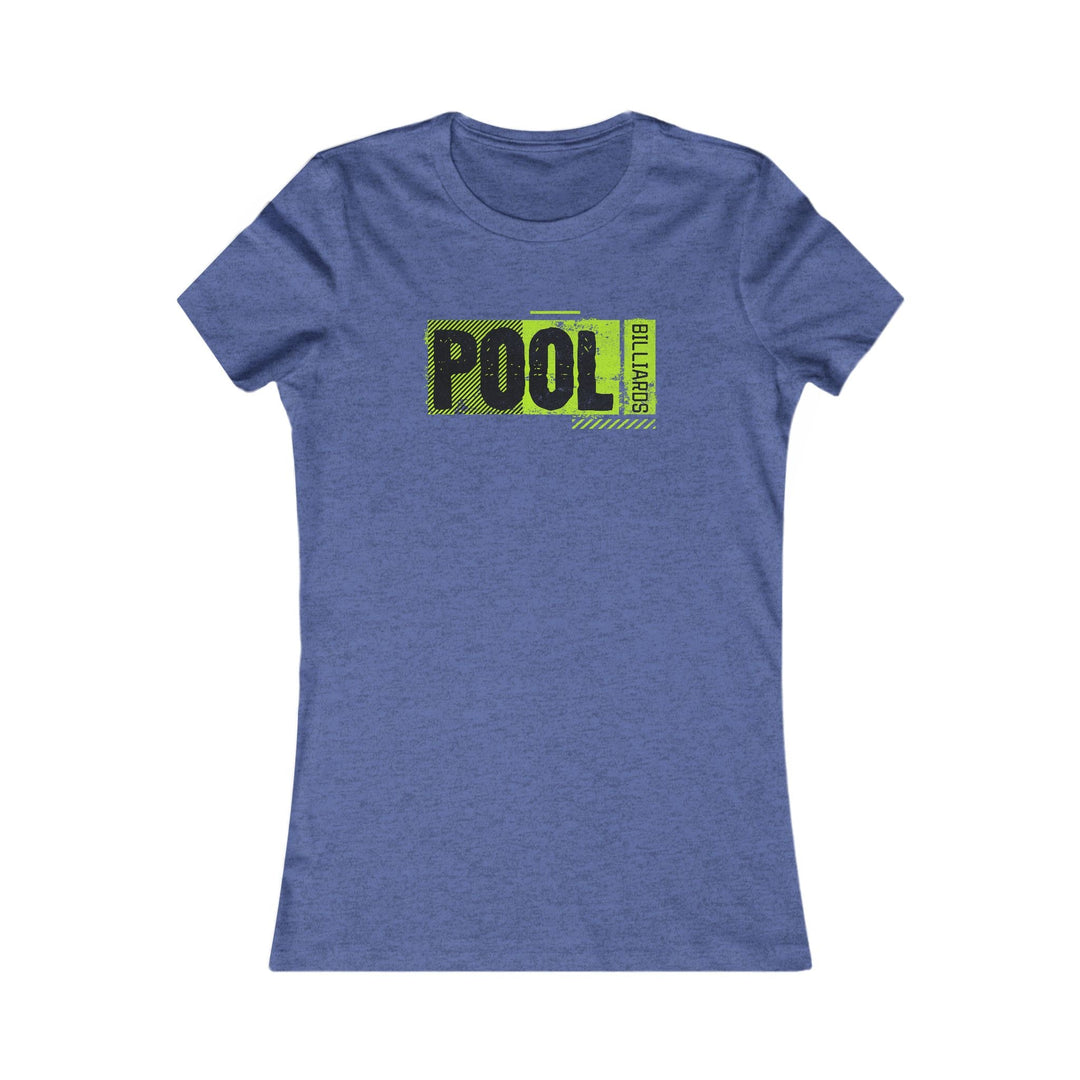 Pool - Billiards - Women's Fitted Tee - BFLY BILLIARDS