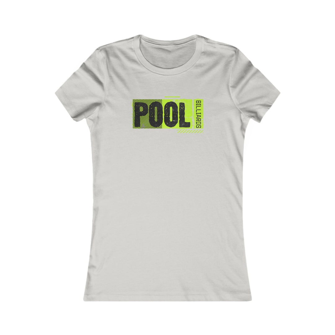 Pool - Billiards - Women's Fitted Tee - BFLY BILLIARDS