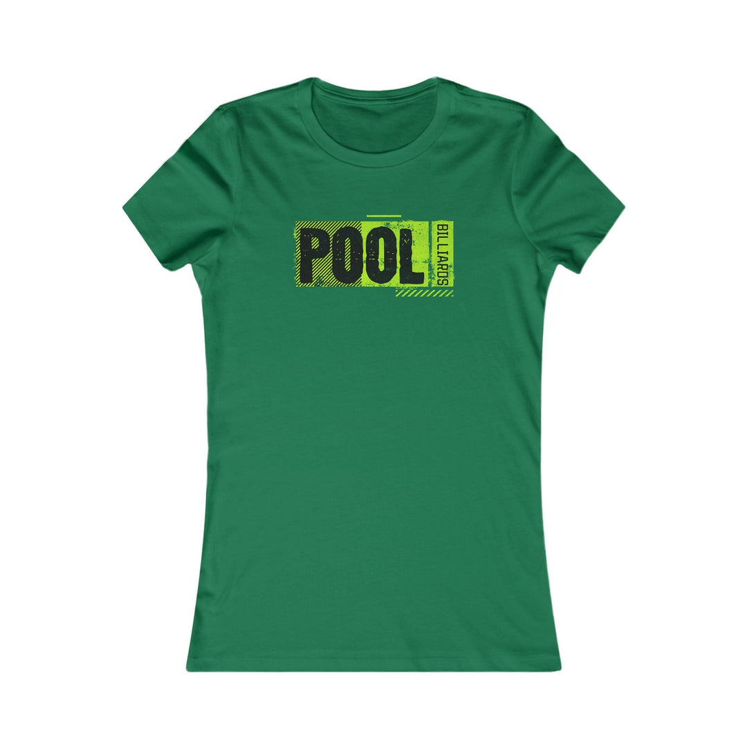 Pool - Billiards - Women's Fitted Tee - BFLY BILLIARDS