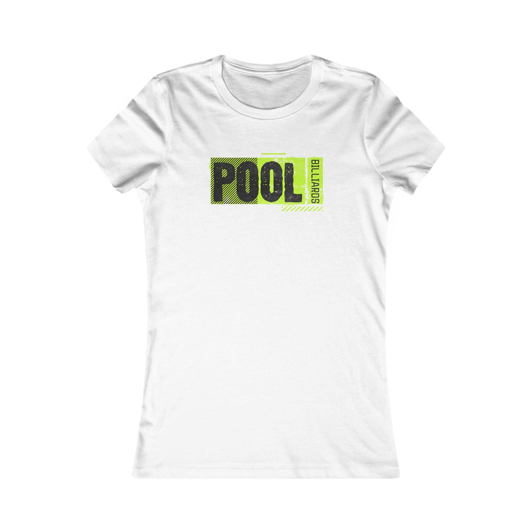 Pool - Billiards - Women's Fitted Tee - BFLY BILLIARDS