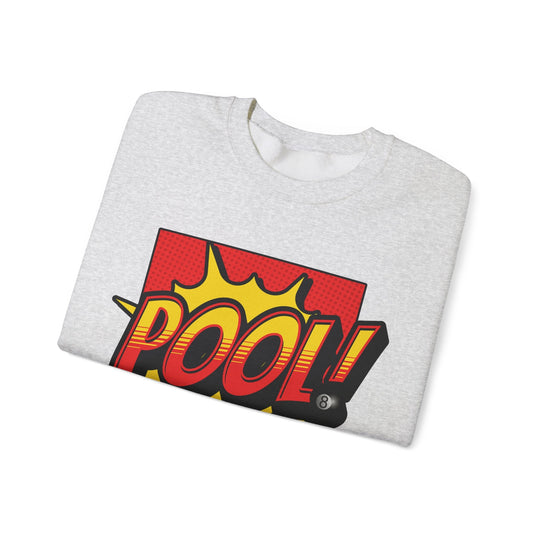 Pool: Focus. Aim. Fire. Dominate - Unisex Crewneck Sweatshirt - BFLY BILLIARDS