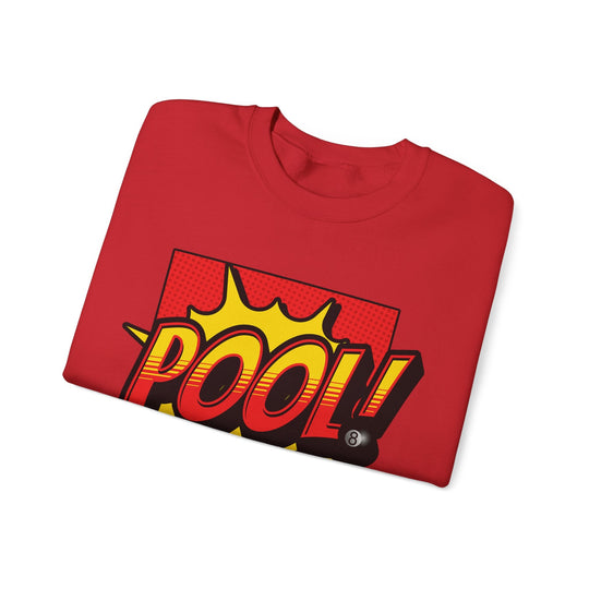 Pool: Focus. Aim. Fire. Dominate - Unisex Crewneck Sweatshirt - BFLY BILLIARDS