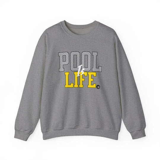 Pool is Life - 8 Ball - Unisex Crewneck Sweatshirt - BFLY BILLIARDS