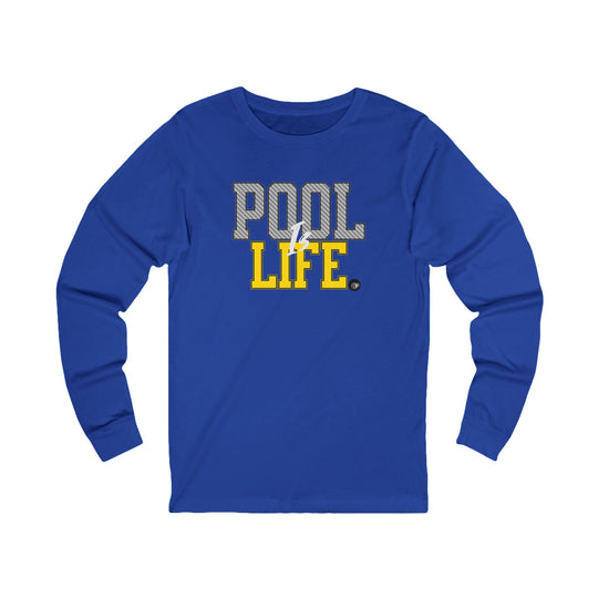 Pool is Life - 8 Ball - Unisex Long Sleeve Tee - BFLY BILLIARDS
