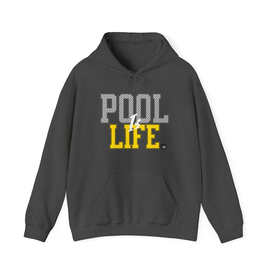 Pool is Life - 8 Ball - Unisex Pullover Hoodie - BFLY BILLIARDS