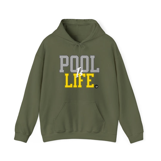 Pool is Life - 8 Ball - Unisex Pullover Hoodie - BFLY BILLIARDS