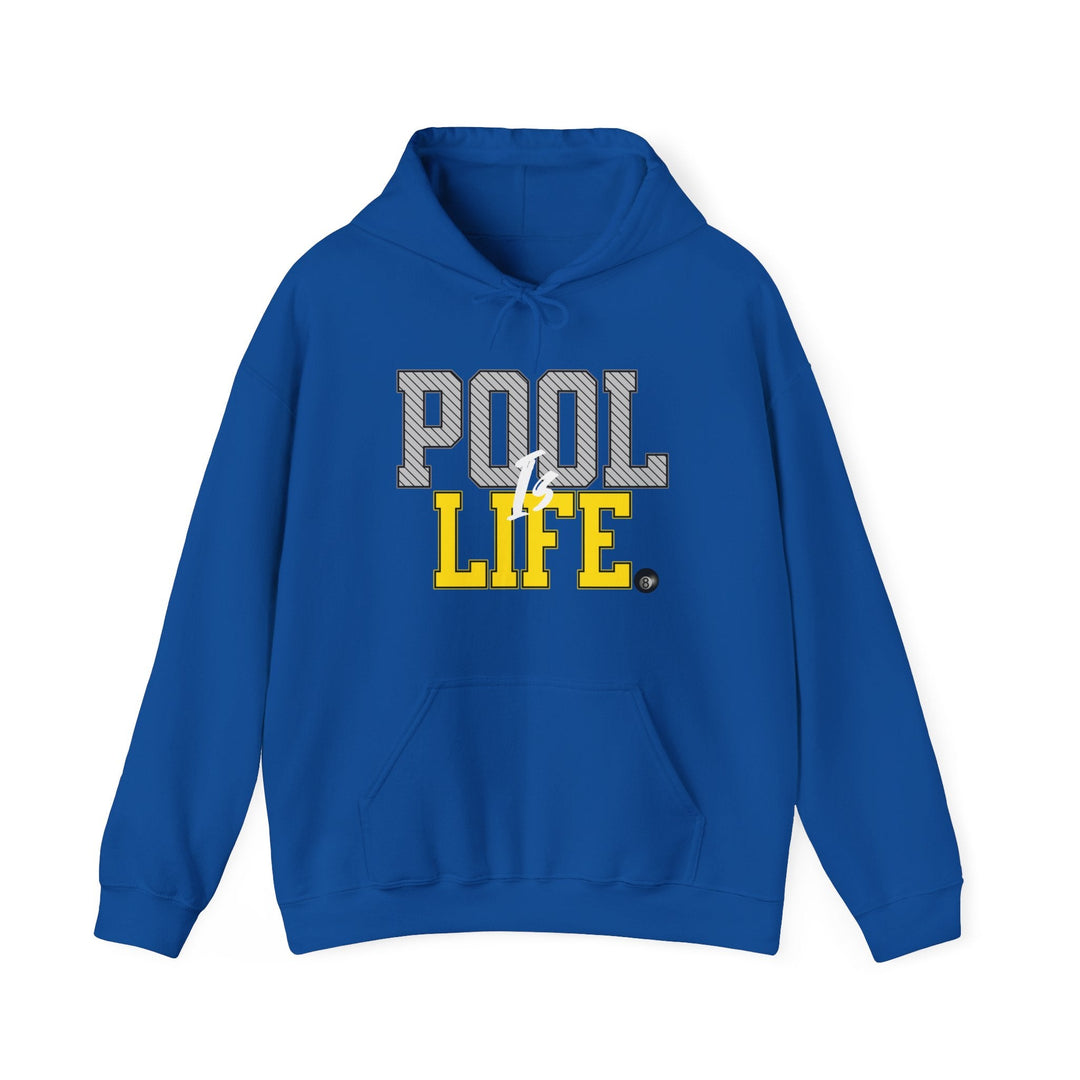 Pool is Life - 8 Ball - Unisex Pullover Hoodie - BFLY BILLIARDS